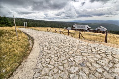 Dağ sığınma evinde Hala Szrenicka - Szklarska Poreba şehir - Giant Mountains