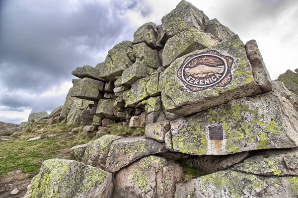 Montaña Szrenica Las Montañas Gigantes Szklarska Poreba Ciudad Montañas Gigantes —  Fotos de Stock