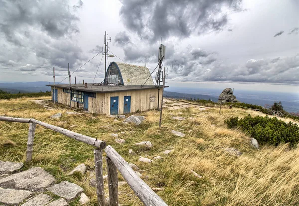 Abrigo Nas Montanhas Szrenica Szklarska Poreba Montanhas Gigantes — Fotografia de Stock