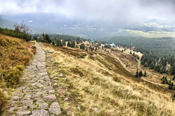 Sheltern Labski Mountains Szklarska Poreba Giant Mountains — Stock Photo, Image