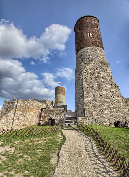 Checiny Royal Castle Kielce Poland — Stock Photo, Image