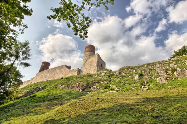 Checiny Royal Castle Kielce Poland — Stock Photo, Image