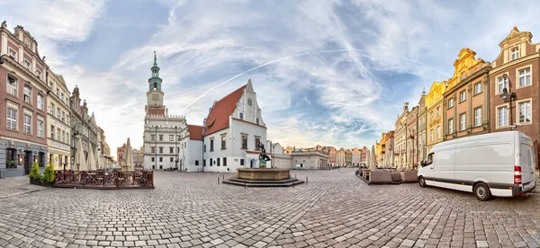 City Center Town Hall Poznan Poland — Stock Photo, Image