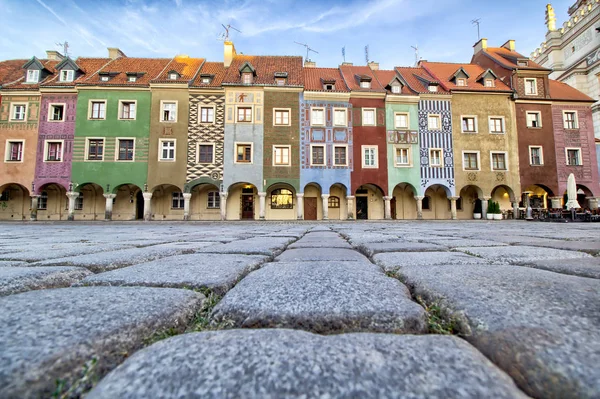 Centro Cidade Câmara Municipal Poznan Polónia — Fotografia de Stock