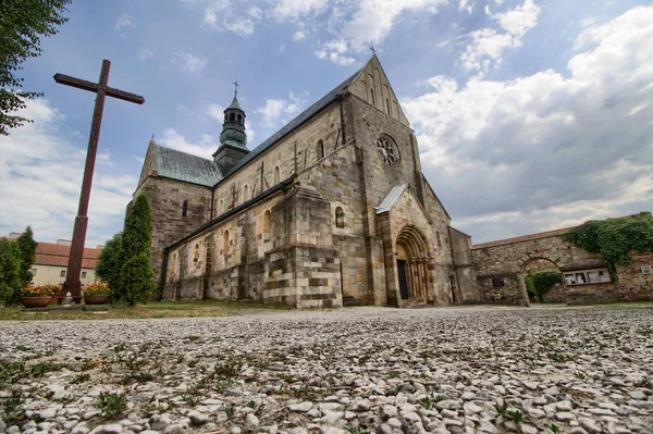 Abbazia Cistercense Sulejow Lodz Polonia — Foto Stock