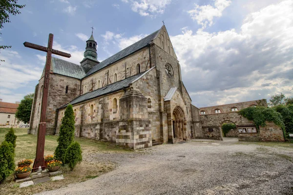 Cisterciské Opatství Sulejow Lodz Polsko — Stock fotografie