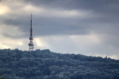 Wroclaw yakınlarındaki Sleza Dağı - Polonya