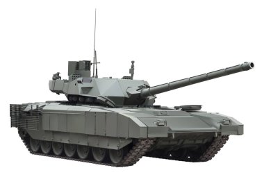 Modern Rus tankı Armata İllüstrasyonu