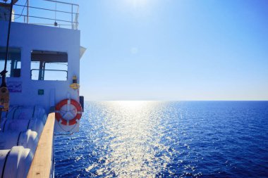 Geminin güvertesinden görüntülemek