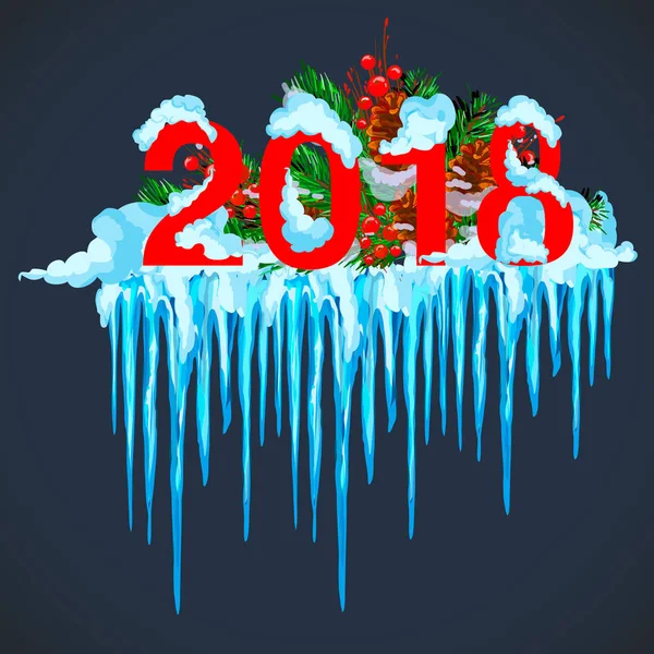 Web sitesi için yeni yıl dekorasyon seti. İzole kar kapaklar menü çubuğu ve düğmeleri ayarlamak. Raster buz sarkıtları ve kar taneleri