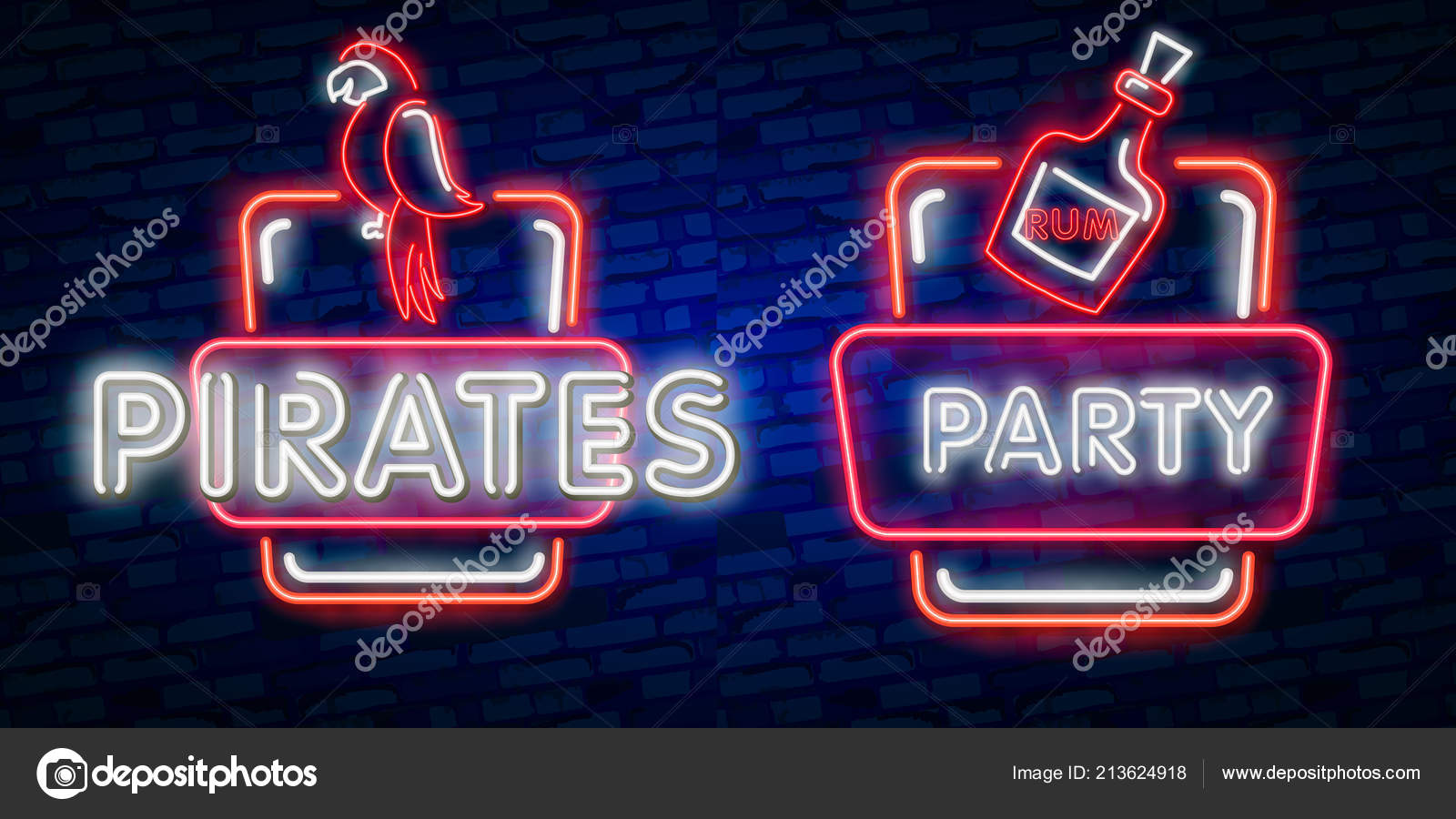 Image vectorielle Parti pirates Néon Texte vectoriel. Icône néon Pitate,  modèle de conception, design de tendance moderne, enseigne néon de  nuitEmblème pirate vintage lumineux néon par ©executioner-4 - 213624918, image size:1600x900