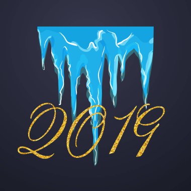 İzole kar cap kümesi. Karlı öğeleri kış arka plan üzerinde. Karikatür tarzı tasarımınız için şablonda vektör.