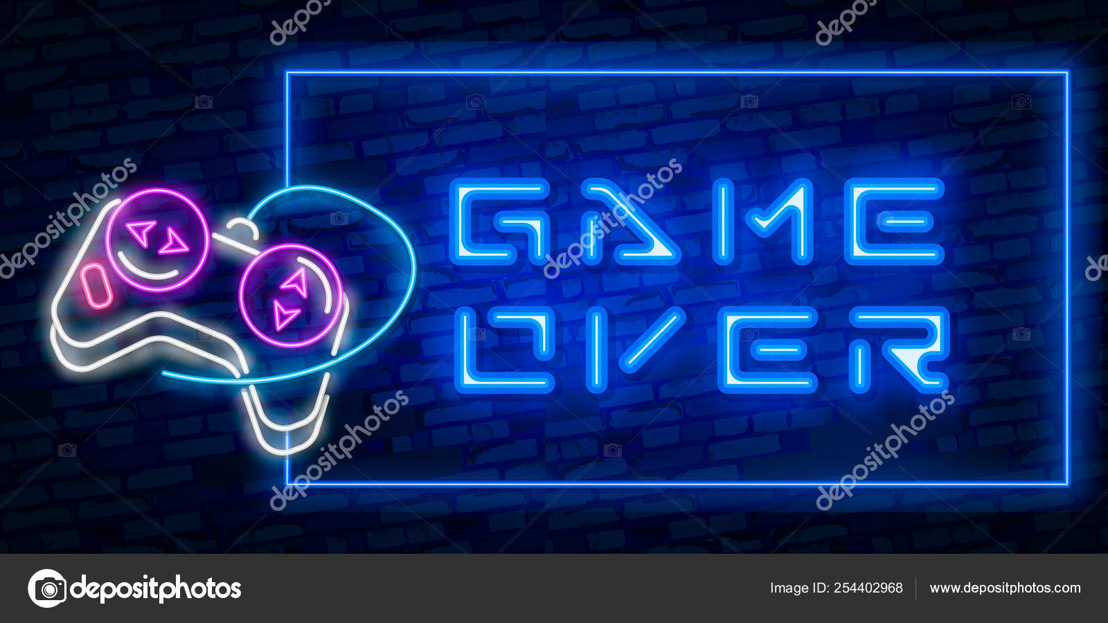 Neon sign with Cyber Monday text for decoration and covering on