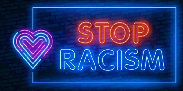 Black Lives Matter Poster Stop Rasism Support Society Protest Demonstration — Stockový vektor
