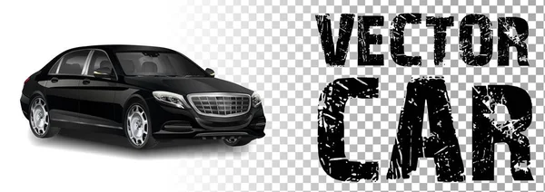 Росія Кемерово 2019-09-16 Вектор-ілюстратор Mercedes-AMG GT 63 43 4MATIC автомобіль на білому тлі — стоковий вектор