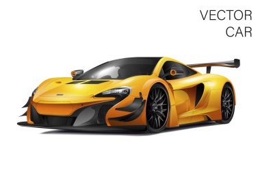 Tayland - Nisan 2019: Mclaren Mp4-12c Tayland Uluslararası Otomobil Fuarı 2018