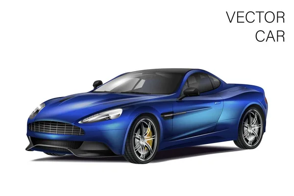 Barcelona Maio Aston Martin Vanquish Salão Internacional Automóvel Barcelona — Vetor de Stock
