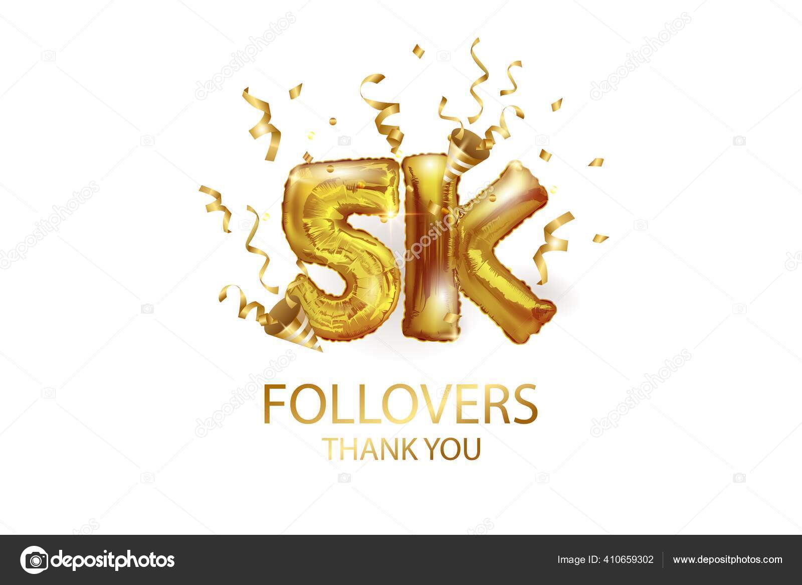 Mil Gracias Seguidores Ilustración Vectorial Para Blog Post Diseño