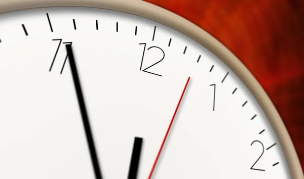 Orologio Stile Moderno Illustrazione Timer Lancetta Dei Secondi Dei Minuti — Foto Stock