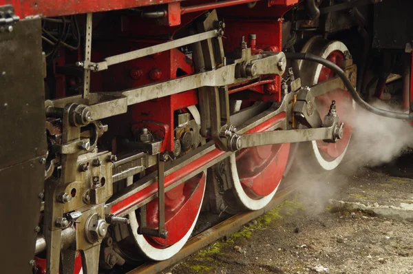 Rodas locomotivas a vapor — Fotografia de Stock