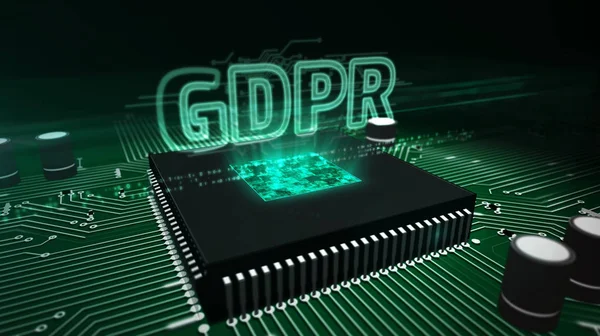 GDPR generel databeskyttelsesforordning - Stock-foto