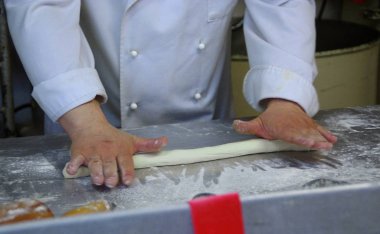 Baker pasta hazırlar