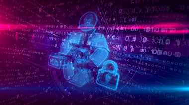 Veri yönetimi hologramı