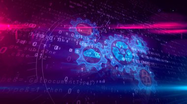 Veri yönetimi hologramı