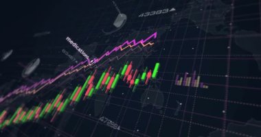 Uyuşturucu kullanımı ve eczane bağımlılığı grafikleri ve grafikleri sorunsuz ve döngüsel konsept