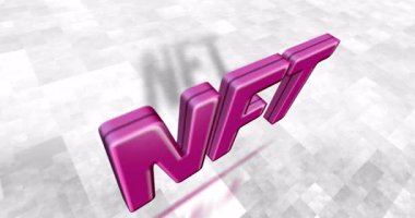 Finansal olmayan üç boyutlu sembol döngülü ve kusursuz animasyon