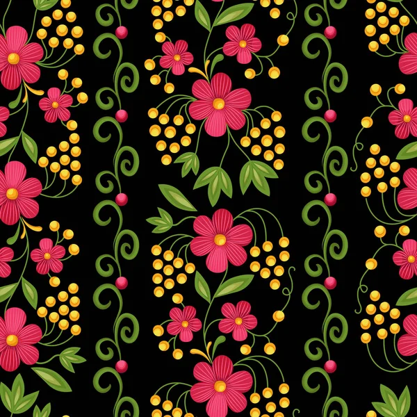Ukrainian ornament page design. Ethnic background. Flowers wallpaper