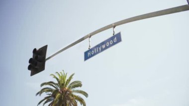 Hollywood Bulvarı trafik işareti