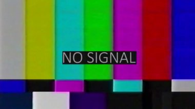 Gerçek Yazıt No Sinyal Bozukluğu Bozma Biçimi. VHS etkisi.