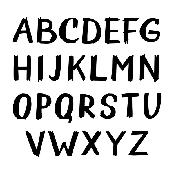 Векторный шрифт — стоковый вектор