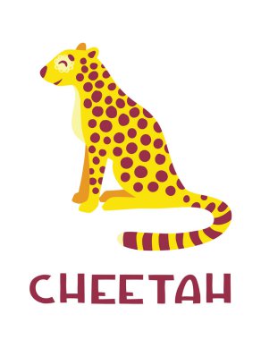 Çita sevimli çizgi film karakteri. 