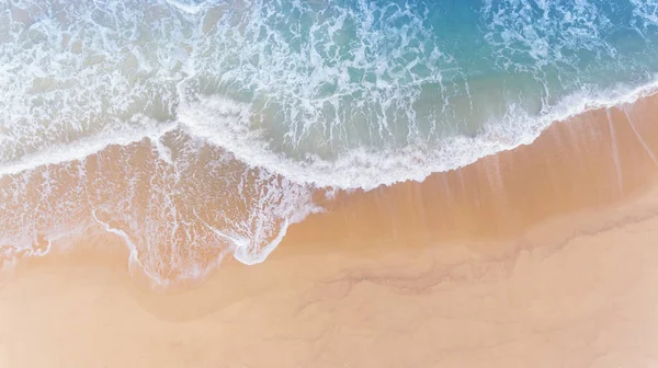 Fala Plaża Antenowe Tropikalne Morze — Zdjęcie stockowe