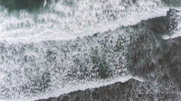 熱帯の海に空中ビーチ波 — ストック写真