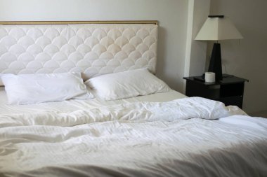 Bir yatak odası Beyaz iç