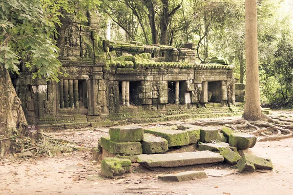 Templo Pedra Angkor Wat Cambodia — Fotografia de Stock