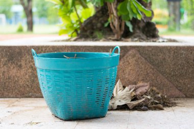 mavi plastik sepet kutusu