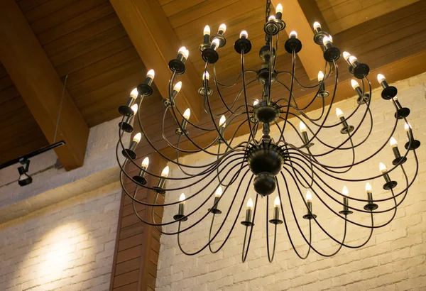 Lampadario Vintage Lampada Decorazione Illuminazione — Foto Stock