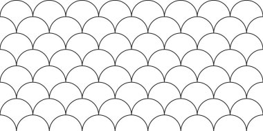 Japonya okyanus dalgası hat izole Dikişsiz desen vektör duvar kağıdı arka plan