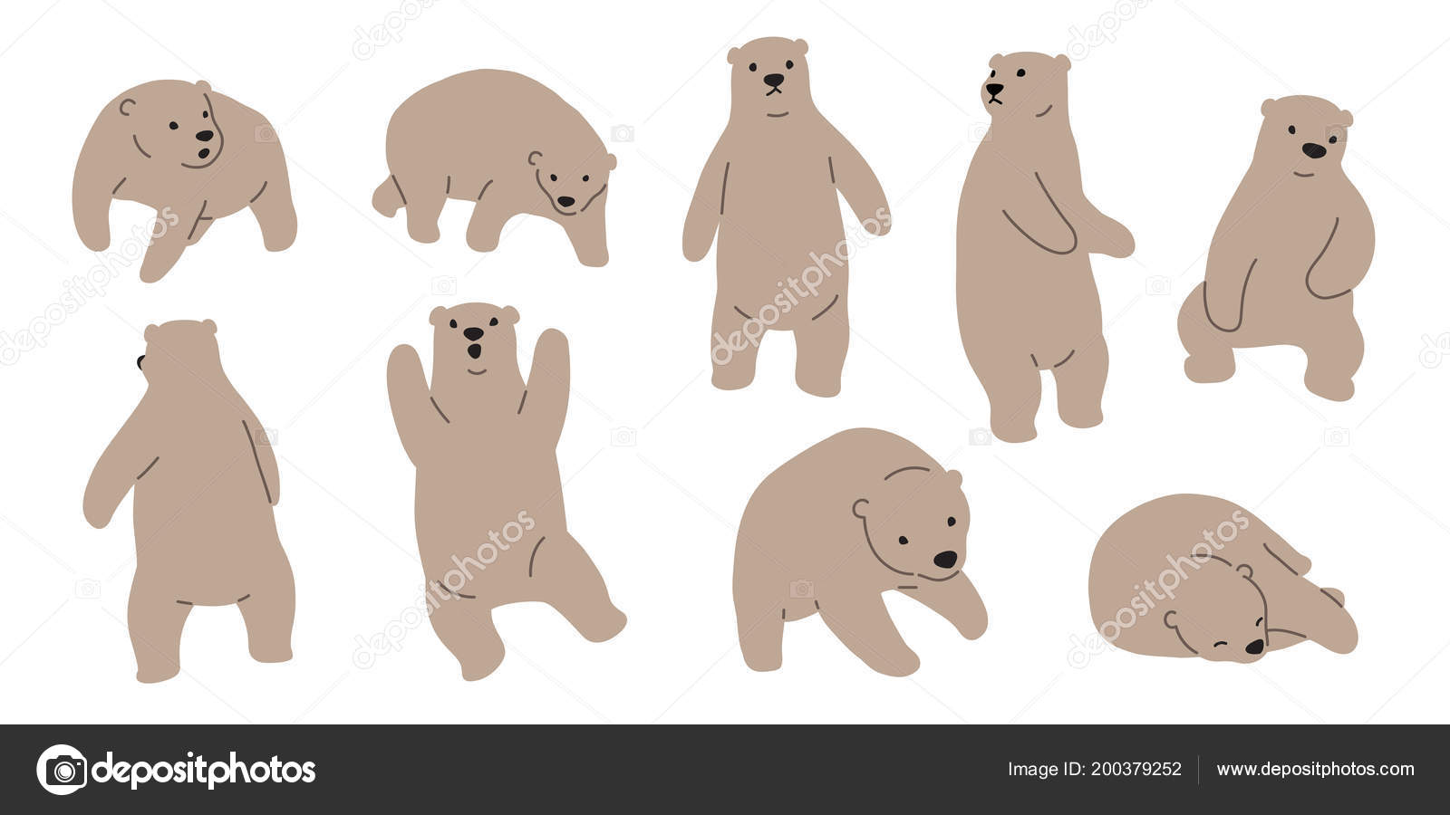 Bear Vector Polar Bear Doodle Illustration Character Cartoon Logo Icon Stock Vector Image by ©CNuisin #200379252 Bear Vector Polar Bear Doodle Illustration Character Cartoon Logo Icon Stock Vector Image by ©CNuisin #200379252