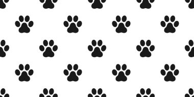  Köpek Dikişsiz desen kedi pençe pençe vektör ayak basmak izole duvar kağıdı arka plan zemin