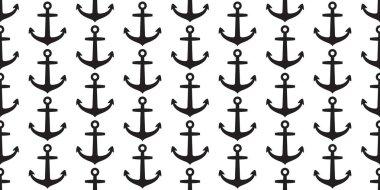 Çapa Seamless modeli tekne vektör deniz deniz okyanus deniz korsan duvar kağıdı arka plan beyaz izole