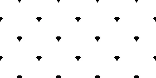 Діамантовий Безшовний Візерунок Вектор Ювелірні Вироби Ізольований Простір Нічний Фон — стоковий вектор