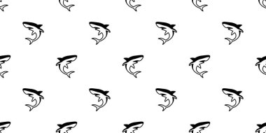 köpekbalığı seamless modeli yunus izole fin vektör balina okyanus dalga deniz ada plaj arka plan duvar kağıdı