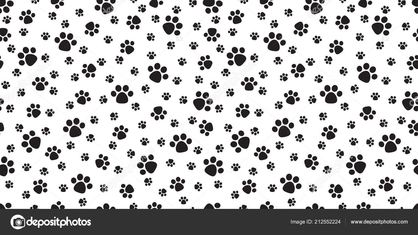 Dog Paw Seamless Pattern Vector Cat Paw Puppy Footprint Wallpaper Stock Vector Image by ©CNuisin #212552224 Dog Paw Seamless Pattern Vector Cat Paw Puppy Footprint Wallpaper Stock Vector Image by ©CNuisin #212552224