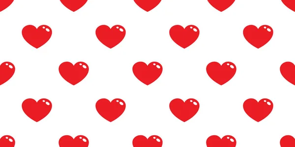 Dikişsiz Desen Vektör Sevgililer Günü Aşk Izole Karikatür Duvar Kağıdı — Stok Vektör