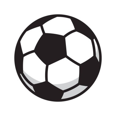 futbol topu vektör futbol simgesi logo sembol illüstrasyon karikatür grafik